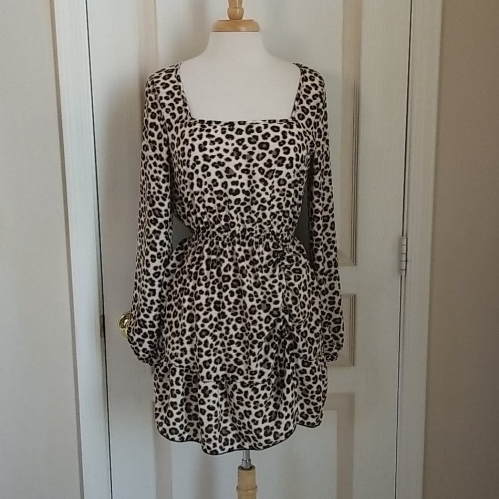Leopard Dress nwot